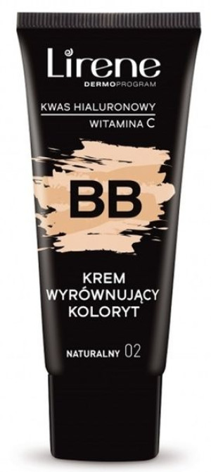 Lirene, Krem BB, Naturalny 02, 30 ml - Długi termin ważności!