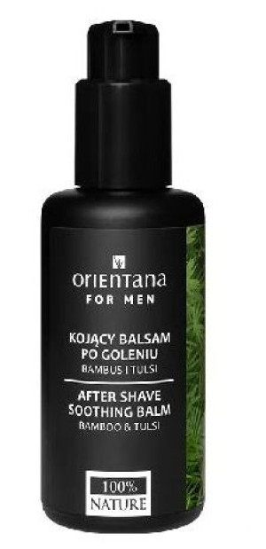 Orientana, Kojący Balsam po goleniu Bambus i Tulsi, 75 ml - Długi termin wa
