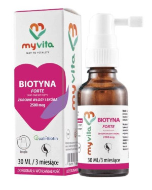 MyVita, Biotyna Forte, krople, 30ml
