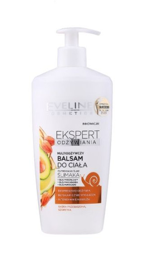Eveline, Multiodżywczy balsam do ciała, awokado, 350 ml - Długi termin ważn