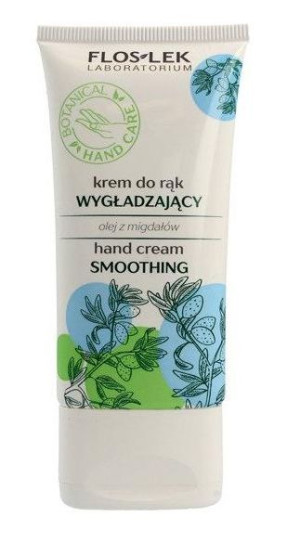 Flos-Lek, Hand Care, Krem do rąk, wygładzający, 50 ml - Długi termin ważnoś