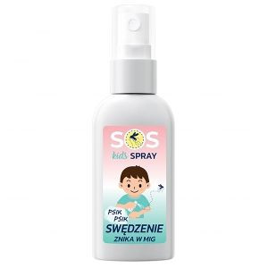 S.O.S Kids spray przeciw swędzeniu dla dzieci 40ml - Długi termin ważności!