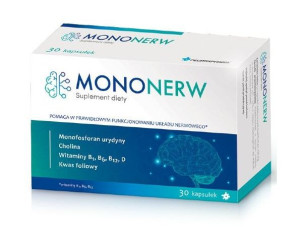 Mononerw, 30 kapsułek - Długi termin ważności!