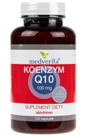 Koenzym Q10 100mg 120 kapsułek - Długi termin ważności!