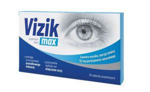 Vizik Max 30 tabletek - Długi termin ważności!