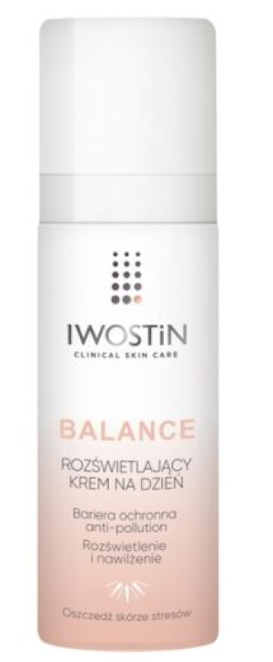 Iwostin Balance, Rozświetlający krem na dzień, 50 ml - Długi termin ważnośc