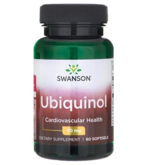 Swanson Ubiquinol 50mg 60 kapsułek