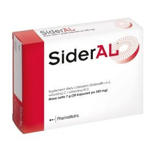 Sideral 20 kapsułek - Długi termin ważności!