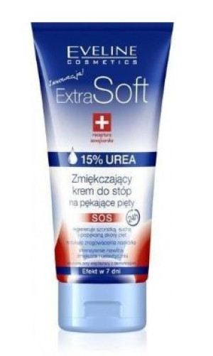 Eveline Extra soft, Krem do stóp, 100 ml - Długi termin ważności!