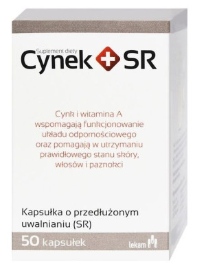 Cynek+SR 50 kapsułek - Długi termin ważności!