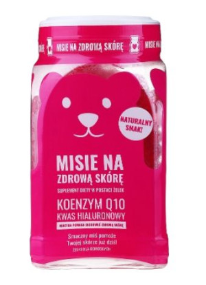 Noble Health, Misie na zdrową skórę, 300g - Długi termin ważności!