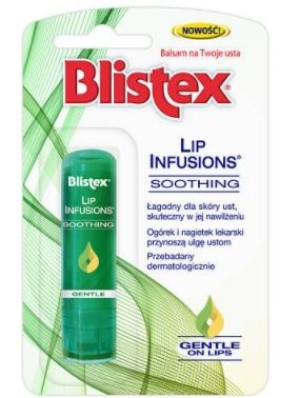 Blistex, Balsam do ust Soothing, 3,7g - Długi termin ważności!