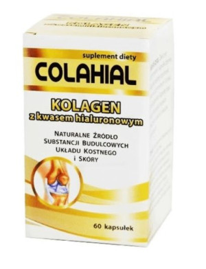 Colahial Kolagen, 60 kapsułek - Długi termin ważności!