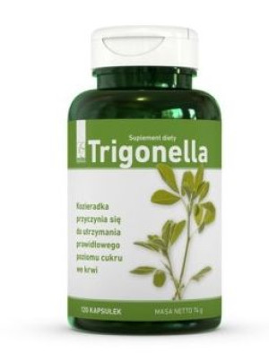 Trigonella, 120 kapsułek - Długi termin ważności!