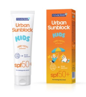 Novaclear Urban, Sunblock dla Dzieci od 3 roku życia, krem, 125 ml - Długi