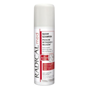 Ideepharm Radical Med suchy szampon przeciw wypadaniu włosów 150ml - Długi
