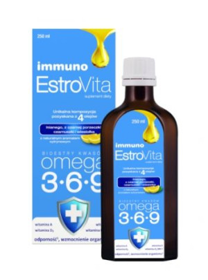 Estrovita Immuno, olej, 250 ml - Długi termin ważności!