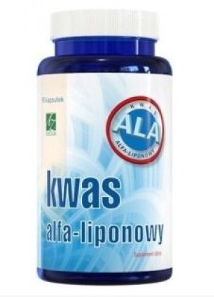 Kwas Alfa-Liponowy, 90 kapsułek - Długi termin ważności!