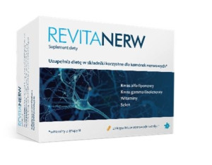 Revitanerw, 20 kapsułek - Długi termin ważności!