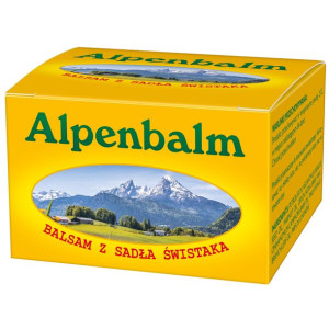 Alpenbalm, Balsam z sadła świstaka, 60g - Długi termin ważności!