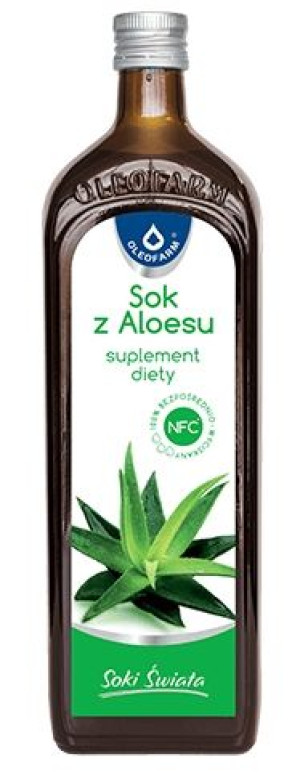 AloeVital sok z aloesu płyn 1000ml - Długi termin ważności!
