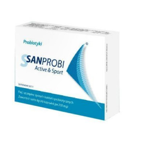 Sanprobi Active and Sport 40 kapsułek - Długi termin ważności!