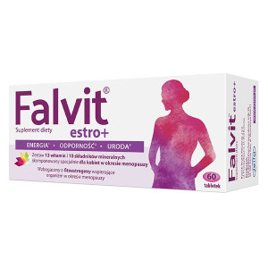 Falvit Estro+ 60 tabletek - Długi termin ważności!