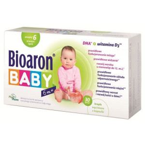 Bioaron Baby powyżej 6 miesiąca życia 30 kapsułek twist-off - Długi termin