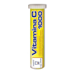 Vitamina C 1000 L 20 tabletek musujących - Długi termin ważności!