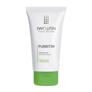 Iwostin Purritin Aktywny Żel do mycia twarzy 150ml - Długi termin ważności!