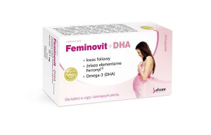 Feminovit + DHA 30 kapsułek - Długi termin ważności!