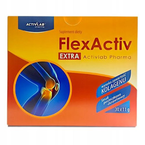 FlexActiv Extra Activlab Pharma proszek 30 saszetek - Długi termin ważności