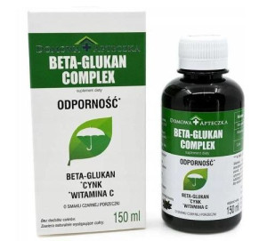 Beta-Glukan Complex płyn, 150 ml - Długi termin ważności!