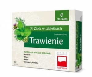 Trawienie, 30 tabletek - Długi termin ważności!