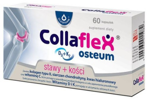 Collaflex Osteum 60 kapsułek - Długi termin ważności!