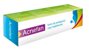 Acnefan ASA, Krem przeciwtrądzikowy, 25ml - Długi termin ważności!