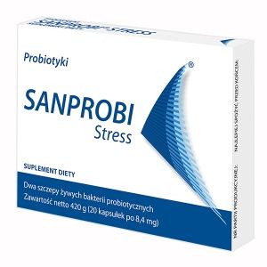 Sanprobi Stress 20 kapsułek - Długi termin ważności!