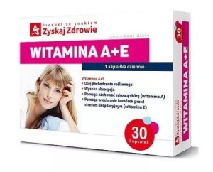 Witamina A+E 30 kapsułek - Długi termin ważności!
