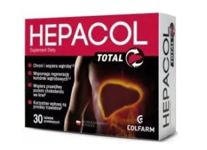 Hepacol Total, 30 tabletek - Długi termin ważności!