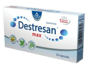 Destresan Max, 30 kapsułek - Długi termin ważności!