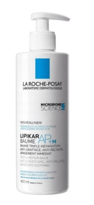 La Roche Posay, Lipikar Baume AP+M, 400 ml - Długi termin ważności!