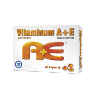 Vitaminum A+E 30 kapsułek - Długi termin ważności!