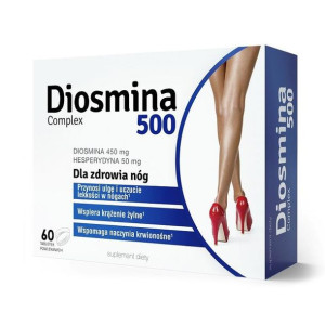 Diosmina 500 Complex 60 tabletek - Długi termin ważności!