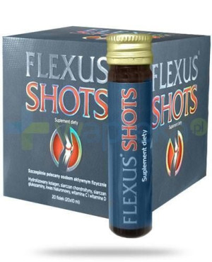 Flexus Shots, 20 x 10 ml - Długi termin ważności!