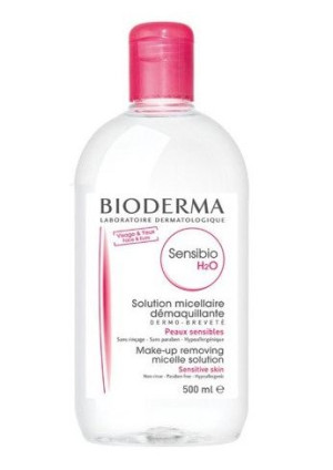 Bioderma, Sensibio H20, Płyn micelarny do mycia twarzy, 500 ml