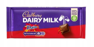 1x120g CADBURY Daim chocolate czekolada UK