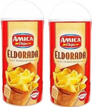 2x400g AMICA ELDORADA chipsy mega paka w wiadrze