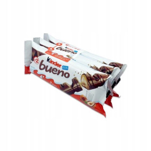3x43g KINDER BUENO Baton orzechowy UK