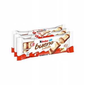 3x43g KINDER BUENO white trójpak UK