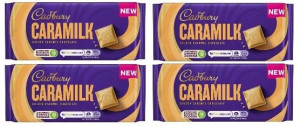 4x80g CADBURY Caramilk czekolada karmelowa UK